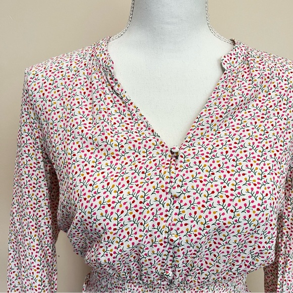 Rails Renata Flower Vine Print Midi Dress - Picture 3 of 16